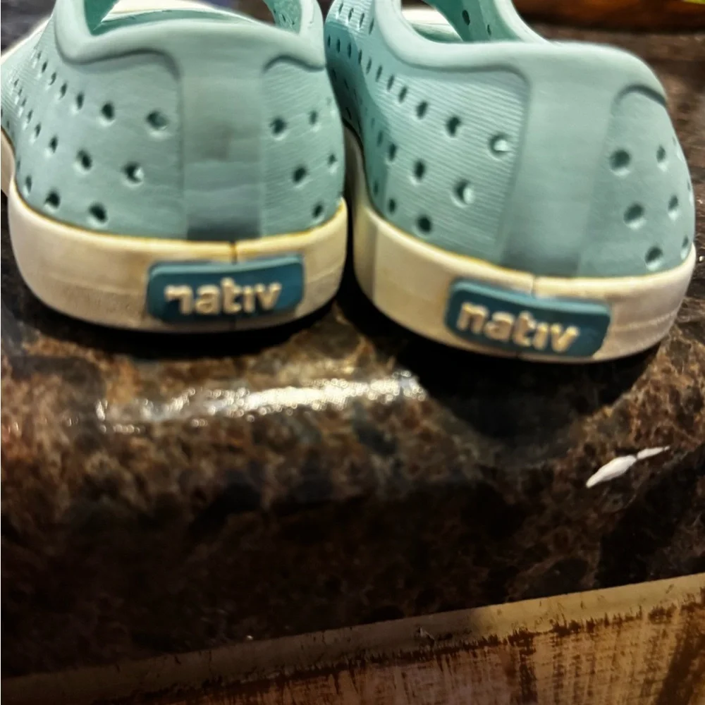 Kids Aqua Slip-On natives‎
